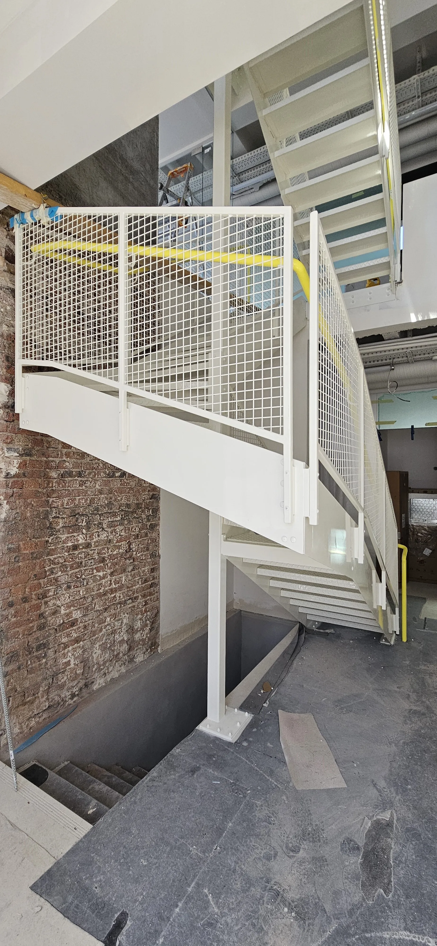 Escalier industriel sur mesure — réalisation SEVEN STAR