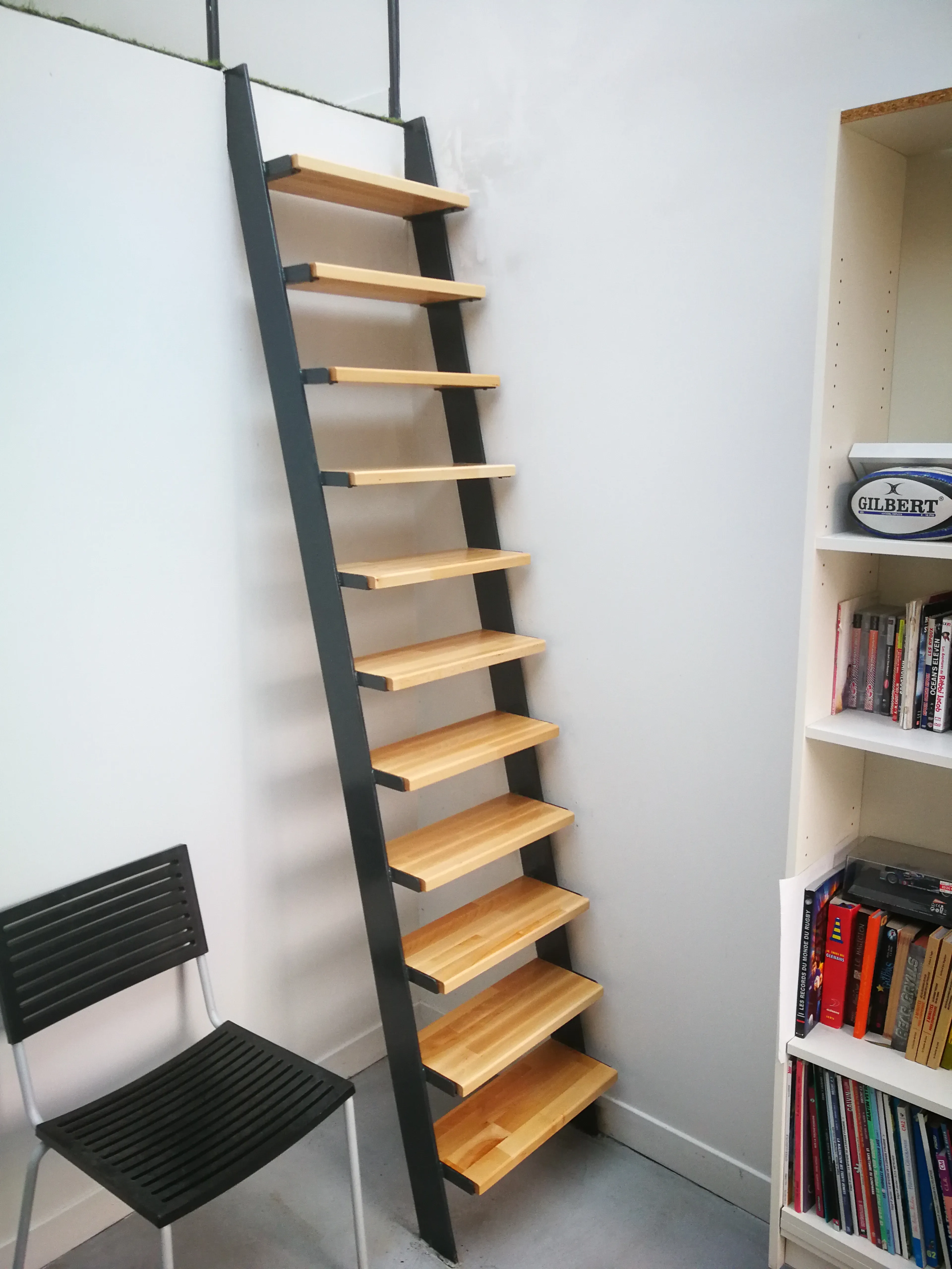 Escalier résidentiel sur mesure — réalisation SEVEN STAR