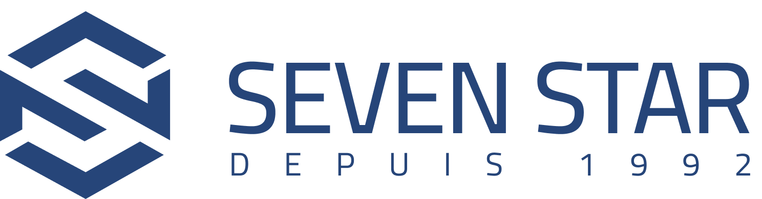 Logo SEVEN STAR, métallerie sur mesure